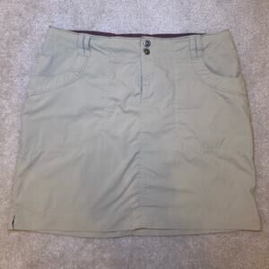 REI Hiking Skirt Size 10 Pockets Nylon/Spandex 18 Inches